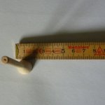 Grundgerüst für Posamente, Linde, Bohrung 2,2 mm